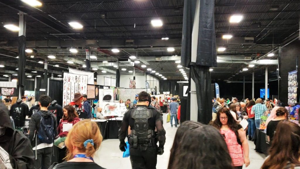 The Show Floor at Heroes and VIllains Fan Fest NJ 2018