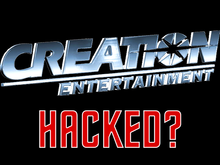 Creation Entertainment Hacked?