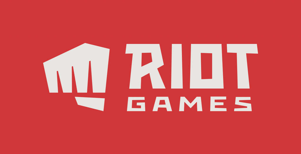 The fist logo for riot games