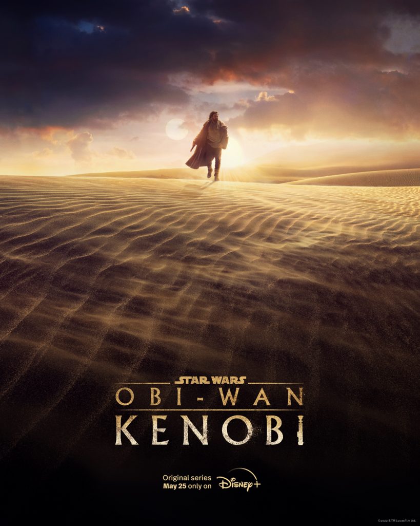 Obi-Wan is walking the dune sea of tattooine