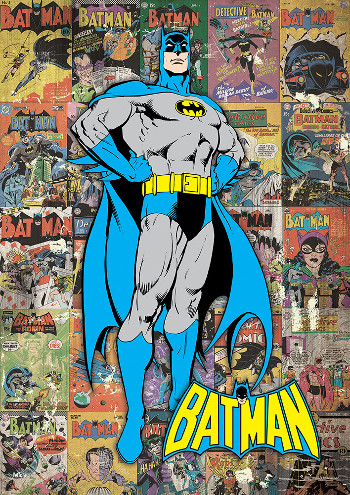 Batman Comics Collage