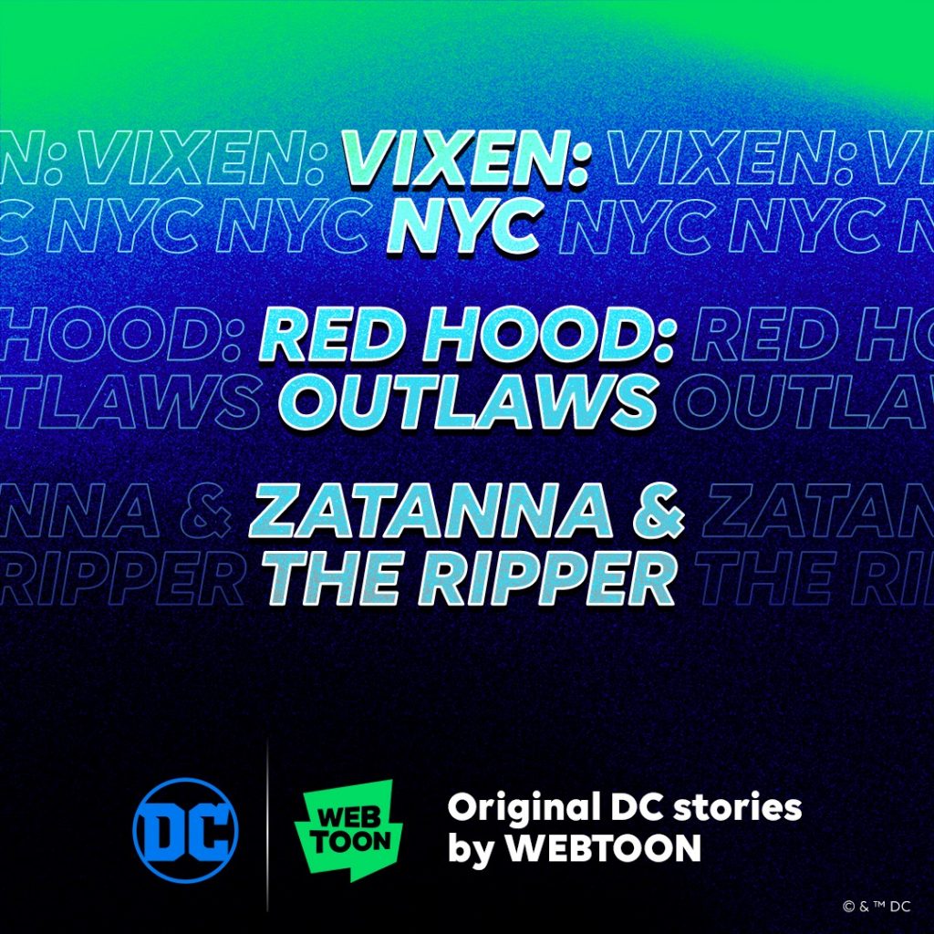 Vixen, Red Hood, and Zantanna Get New Web comics